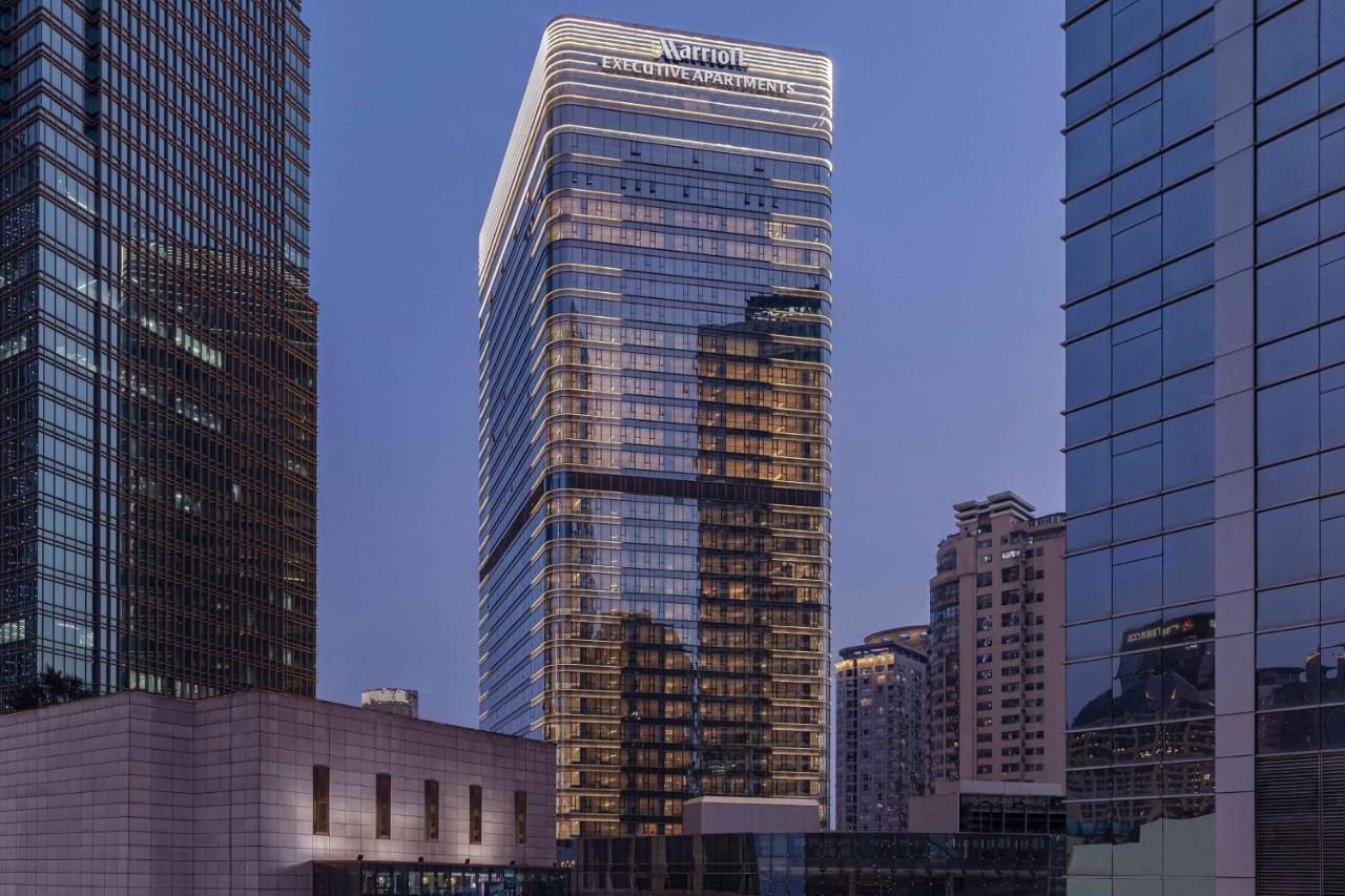 Marriott Executive Apartments Trùng Khánh Ngoại thất bức ảnh