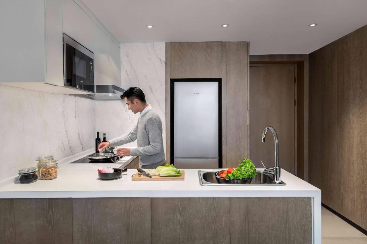 Marriott Executive Apartments Trùng Khánh Ngoại thất bức ảnh