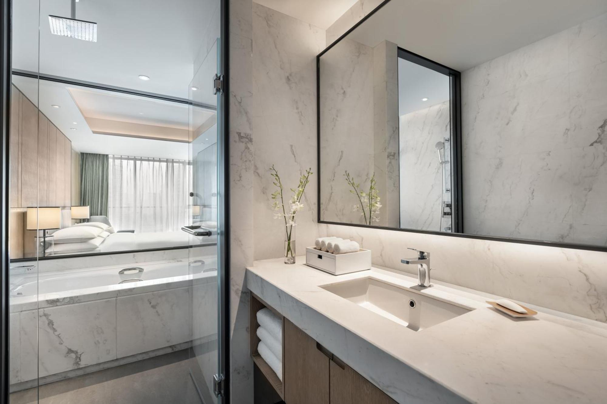 Marriott Executive Apartments Trùng Khánh Ngoại thất bức ảnh